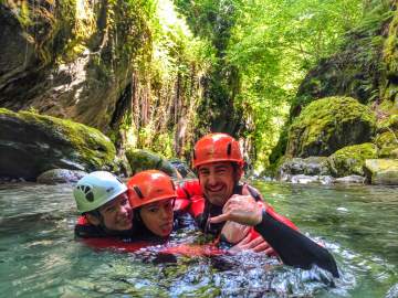 Le canyoning en Ariège, une activité familiale